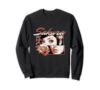 Manga Japanese Anime Merch Kawaii Kitsune para hombres, mujeres y niños Sudadera