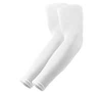 Manga Ligera, UPF 50+ Cooling Arm Sleeves 3 Pairs Breathable Quick Dry Cycling Sport Ice Multicolor 33cm(Wit)