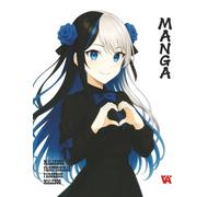 Manga. Målarbok för vuxna och tonåringar: Avkopplande målarbok för tonåringar och vuxna med 50 unika illustrationer