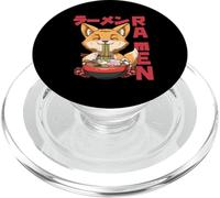 Manga Neko Otaku Ramen Fox PopSockets PopGrip para MagSafe
