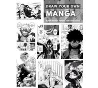 "Manga Panel Sketchbook 8.5 x 11 inches: Create Your Own Anime Comic | For Artists, Kids & Manga Lovers Who Love to Draw: Packed with Dynamic Manga Panels to Turn Your Ideas into Epic Comics