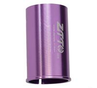 Manga reductora de tija de sillín de aleación de aluminio, 60 mm de longitud, adaptador de conversión de 27,2 a 34,9 mm a 25,4 a 27,2 mm, morado anodizado CNC, para tubo de asiento de marco de