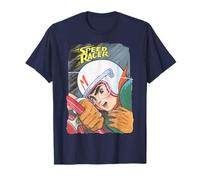 Manga Speed Racer Logo Cerrar Camiseta