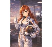 Manga Style Astronaut Lined Journal/Notebook