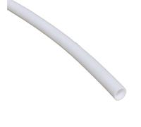 Manga termorretráctil Funda Flexible for Cable termorretráctil de Silicona 1 m, diámetro Interior 0,8-30 mm, Suave y Resistente a Altas temperaturas, Great for Bricolaje(White,6mm)