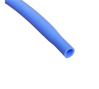 Manga termorretráctil Funda Flexible for Cable termorretráctil de Silicona 1 m, diámetro Interior 0,8-30 mm, Suave y Resistente a Altas temperaturas, Great for Bricolaje(Blue,5mm)