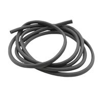 manga trenzada de fibra de vidrio, Tubo de fibra vidrio 1mm a 25mm, suave trenzada, envoltura alambre for tubería alta temperatura, 1 ud(Black,8MMx20METERS)