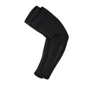 Buff - Mallas de compresión - Arm Sleeves Solid Black de Silicona - Talla S - Negro Negro S