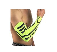 Mangas de compresión deportivas BaronHong unisex brazo manga protección UV (verde, M)