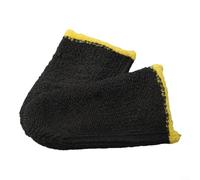 Mangas de dedo para juegos, fundas de fibra de carbono ultrafinas para el pulgar para Free Fire COD, antisudor, transpirables, guantes de juego de 5,5 cm (amarillo)