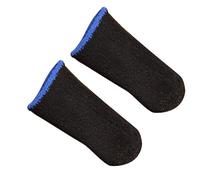 Mangas de Dedo para Videojuegos, Mezcla de Fibra de Carbono antisudor, Suave y Sensible, Ajuste elástico Ligero, Protector de Dedo para el Pulgar para Juegos para un Mejor Agarre en Dispositivos