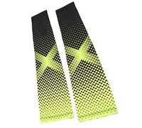 Mangas de hielo, mangas de seda de hielo suave con tiras antideslizantes, diseño de forma única, quemaduras de sol,