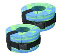 Mangas De Natación - Anillos Flotantes De Fitness para La Natación - Pesas De Entrenamiento Ajustables Y Portátiles para Ejercicio Acuático En Piscina para Adultos De Todos Los Niveles