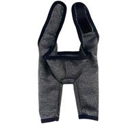 Mangas de pierna delantera para perro, alternativa al collar de cono gris con protector de codo, ayuda a prevenir lamer, ayuda para el cuidado de heridas, pecho 45-55 cm, 0.18-0.28 oz / 5-8 kg