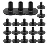 Mangas De Platillo - 20 Accesorios De Reemplazo Platillos | Accesorios Die Kit Batería | Mangas Soporte Batería Adecuadas Para La Reducción Ruido Y Protección Cymmmbal