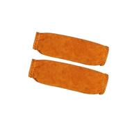 Mangas de soldadura de cuero flexible que proporcionan gran comodidad y protección de brazo de barrera cálida resistente al fuego para hombres y mujeres