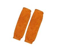 Mangas de soldadura de cuero suave y flexible que proporcionan gran comodidad y protección de brazo de barrera cálida resistente al fuego para hombres y mujeres