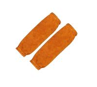 Mangas de soldadura de cuero suave y flexible que proporcionan gran comodidad y protección de brazo de barrera cálida resistente al fuego para hombres y mujeres
