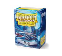 Mangas Para Cartas Standard Matte Azul Dragon 100ct Protectores De Baraja