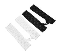 Mangas Protectoras Solares de Encaje sin Dedos para Mujer, Paquete de 2 Pares, Mangas Solares, Ideales para Fiestas, Bodas, Material Transpirable Respetuoso con la Piel