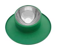 Mangeoire pour chiens et chats - Gamelles en acier inoxydable avec base en silicone antidérapante | Distributeur de nourriture et d'eau anti-renversement, accessoire portable pour voyage, chenil et ut