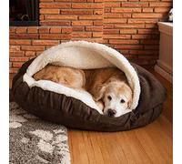 MANGGUO Cama de Lujo para Perro, Nido cálido para Mascotas, Saco de Dormir para Perros Grandes, casa de Perrera Desmontable, Cachorro/Gatito/Conejo/Gato