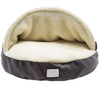 MANGGUO Cama de Lujo para Perro, Nido cálido para Mascotas, Saco de Dormir para Perros Grandes, casa de Perrera Desmontable, Cachorro/Gatito/Conejo/Gato