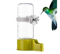 Mangiatoia Automatica per Uccelli - Mangiatoia Automatica per Pappagalli,Alimentatore D'acqua Di Grande Capacità Da 140 Ml per Mangime Trasparente, Acqua Potabile Automatici per Pappagalli, Canarin