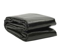 Mangloder - Lona solar rectangular para piscina, 8 x 5 m, color negro, burbujas de polietileno, aislamiento contra la pérdida de calor, para calefacción de verano