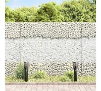Mangloder - Piedras de jardín de cristal blanco de 6 a 12 cm, 25 kg, piedra decorativa para exterior, terraza, jardín delantero, borde de césped, resistente a la intemperie, resistente a las heladas