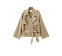 MANGO Abrigo de entretiempo 'KURT' beige oscuro M EUR
