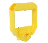 Mango Ajustable para Pala de Nieve, Empuñadura Ergonómica Amarilla | Plástico Resistente, Agarre Antideslizante y Forma Palma, Uso Pala y Escoba de Empuje