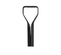Mango alisador de esquina de aleación de aluminio para soldadura de PVC, herramienta raspadora de 3 cuchillas para líneas de filete Yin Yang de piso de vinilo (recto)