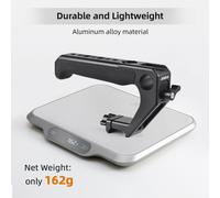 Mango Andoer NATO de aluminio resistente con soportes dobles para zapata fría