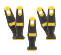 Mango Antideslizante para Lima de 8 Pulgadas, 5 Piezas | Repuesto Ergonómico, Material Tpr y Pp, Fácil Instalación, Diseño Simple para Uso en Herramientas