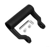 Mango auxiliar antideslizante para amoladora angular de 100 tipos con rosca interior de 8 mm, agarre absorbente de golpes, material ABS negro, barra de control segura, kit de fácil instalación