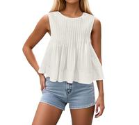 Mango Camiseta Tirantes Mujer Blusas Lino Rayas Plateada Moda Doradas Dama Interior Halter Amarillas Escalada Senderismo Poliester Damas Bonita Lindas Transpirable Primavera Ver