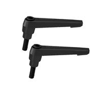 Mango con perilla ajustable, Surtido de rosca cruzada trinquete con botón pulsador palanca sujeción ajustable M8(M8*70-2pcs)