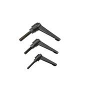 Mango con perillas ajustables, L Shape Adjustable Locking Clamping Lever External Male Thread Knob Bolt M5-M10 1pcs(M8X25)