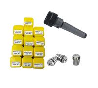 Mango cónico MT2 ER20 MTB2 ER20A M6 Morse #2, mandril + 13 Uds. Pinza de resorte 1/2/3/4/5/6/7/8/9/10/11/12/13MM, 1 ud.(MTB1-ER20(1PCS))