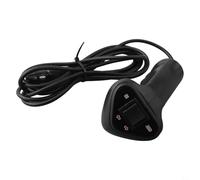 Mango controlador manual de cabrestante con cable para vehículo todoterreno, cable de 3 6 m y clasificación de 500 A para un uso fiable y consistente del cabrestante