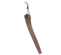 Mango Corto de Madera de Repuesto Cabeza Redonda | Madera de Nogal, Ajuste Cónico Estándar, Orificio de Montaje, para Hoz y Herramienta de Jardinería en Trabajo y Corte