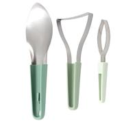 Mango Cutting Tool - Fruit Pit Remover | Set of 3 Mangos Splitter and Peeler | Slicer Kernel Removal for Home, Kitchen, Restaurant | Easy Grip Cutter for Quick & - Slicing