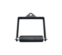 Mango de acero sin límite resistente para entrenamiento de fuerza, con textura de metal y agarre con Reliable Build, Gym Accessory for Home Workout, Arm and Body Ejercise