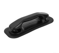 Mango de agarre inflable compatible con canoa KAYAK y tablero hecho de PVC para un funcionamiento constante de embarcaciones (negro)
