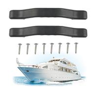 Mango de agarre para, 2 piezas de pasamanos de nailon, mango de entrada para yates, remolques de viaje, graneros, casas de herramientas, baños, escaleras, patios traseros