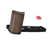 Mango de aluminio y madera en forma de L para empuñadura X100VI que mejora la estabilidad, botón de acceso a la batería sin obstáculos