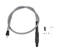 Mango de amoladora de eje flexible con cable suave de 1068 mm para herramientas giratorias, pieza de mano de metal de bajo ruido de 0,3 a 3,1 mm para accesorios Dremel, joyería de tallado de madera