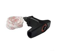 Mango de arranque, 1128 190 3400 4,5 mm cable de tracción para MS180 MS380 MS660 TS410, para reemplazo de cuerda de arranque de retroceso (4,5 mm)