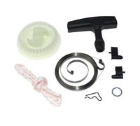 Mango de arranque, cuerda de arranque, polea de arranque, trinquete de resorte de rebobinado, Compatible con 017 018 019T 020 020T 021 023 025 MC200 MS170 MS171